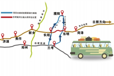 汽车 > 正文     随着该轿车的通行,标志着东明黄河公路大桥正式通车.