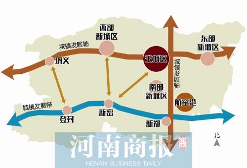 郑州最新城市规划 其实“长”这样